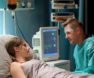 M jak miłość odc. 1876. Franka (Dominika Kachlik), Paweł (Rafał Mroczek)