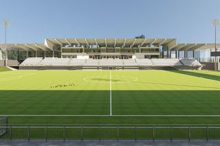 Wizualizacja nowego stadionu miejskiego w Chełmie