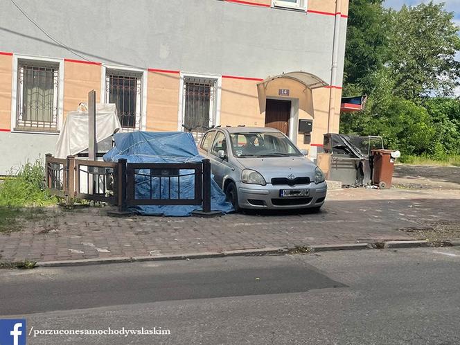 Porzucone samochody na Śląsku - zdjęcia z Facebook/Porzucone samochody w Śląskim