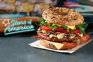 Wieloziarnisty Beef Bajgiel - nowa gwiazda wśród Stars of America w McDonald’s