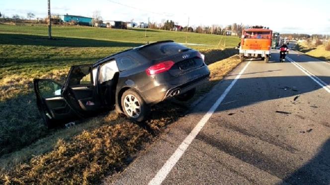 Śmiertelny wypadek w Rudzienicach na DK nr 16