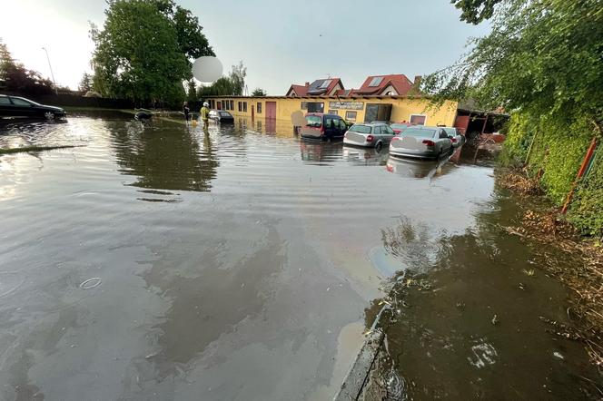 Podtopienie w Choszcznie 