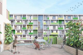 Zielone wzgórze: projekt osiedla budynków wielorodzinnych przy ulicy Sarni Stok w Bielsku-Białej