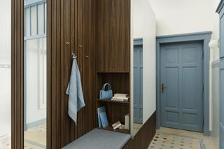 Mieszkanie w kamienicy w kolorze błękitnym