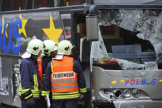 wypadek autokaru w Niemczech