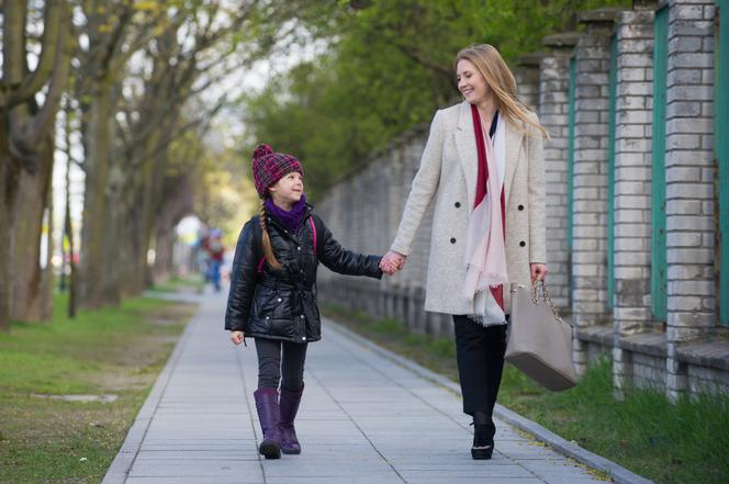 Maja Oświecińska na planie "Na Wspólnej" 