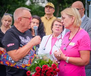 Jurek Owsiak przyjechał do Chorzowa. Oficjalnie otwarto rondo im. Fundacji WOŚP