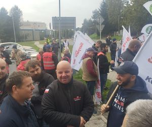Wielka blokada Jastrzębia-Zdroju. Protest górników i hutników. Miasto stoi