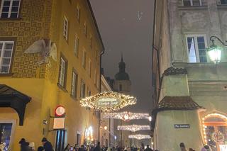 Iluminacje świąteczne w Warszawie