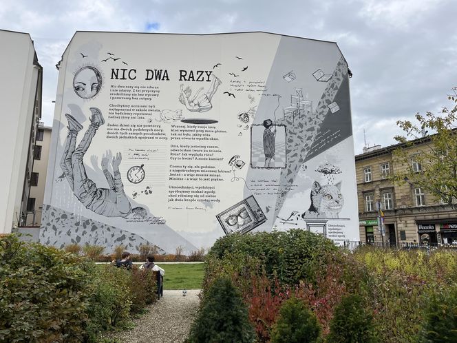 Park im. Wisławy Szymborskiej w Krakowie