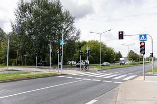 Nowe światła na przejściu przez ul. Maratońską