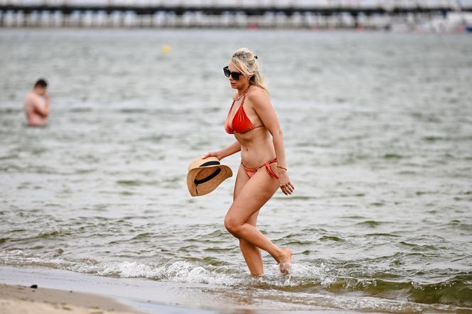 Sylwia Gliwa wypoczywa nad morzem