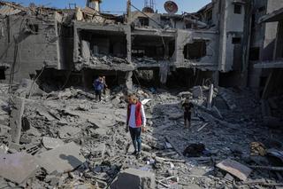 Polacy w Strefie Gazy. Dzieci budzą się z krzykiem 
