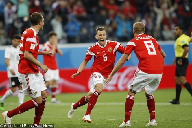 Mundial 2018: Skuteczni Rosjanie jedną nogą w fazie pucharowej. Egipt może żegnać się z turniejem