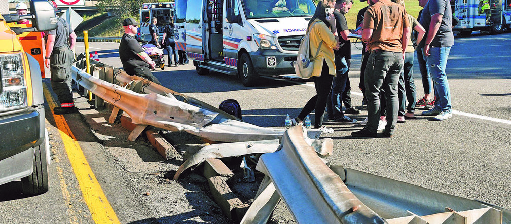 Wracali z rekolekcji, wylądowali w szpitalu