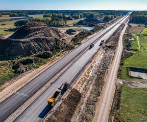 S19 Malewice-Chlebczyn w budowie