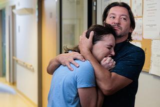 Na Wspólnej odc. 3531:  Joanna (Anna Cieślak), Bogdan (Wojciech Brzeziński)