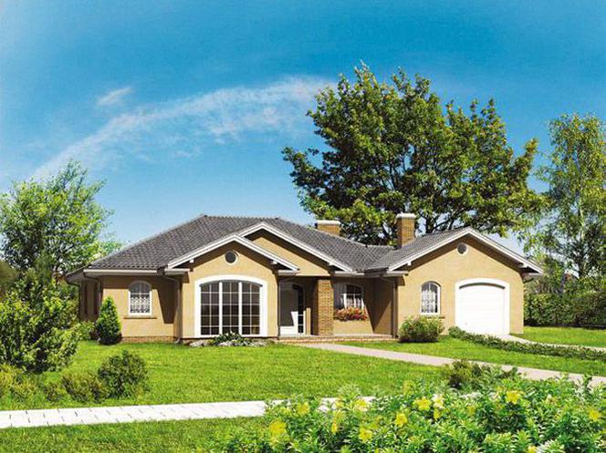 Dom idealnie połączony z ogrodem, czyli projekty domów parterowych typu bungalow 