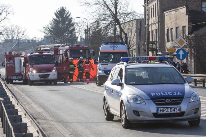 Wypadek Błonie k. Warszawy. Motocyklista nie żyje