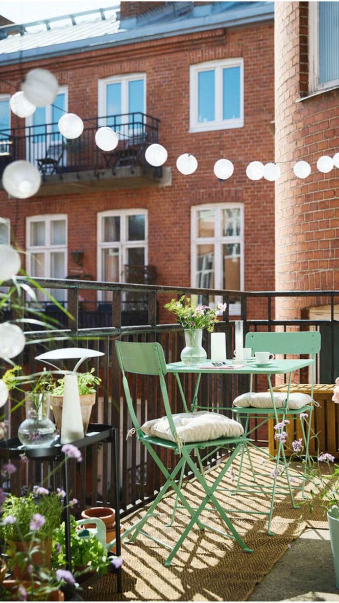 Krzesła składane na balkon/IKEA