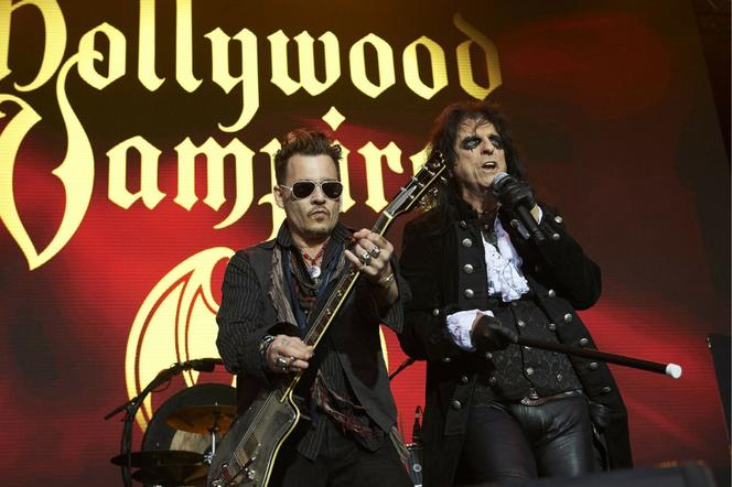 The Hollywood Vampires powracają do koncertowania! Johnny Depp, Alice Cooper i Joe Perry ogłaszają trasę po Europie
