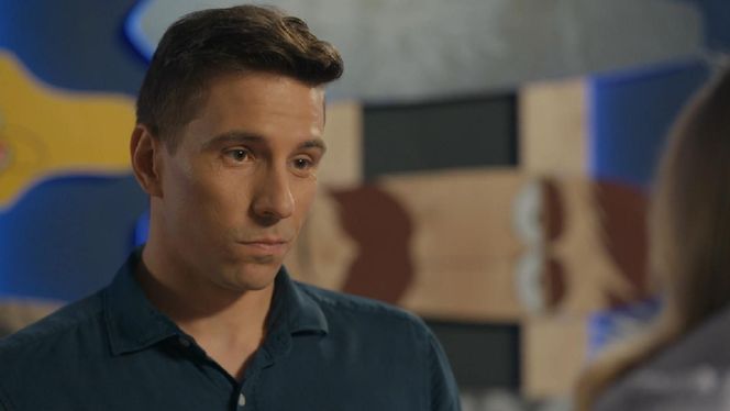 Barwy szczęścia, odcinek 3198. Tomasz (Jakub Sokołowski), Grażyna (Kinga Suchan)