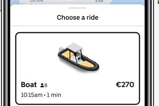 Uber boat