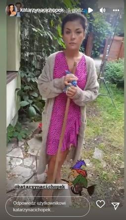 M jak miłość na planie. Katarzyna Cichopek (Kinga)