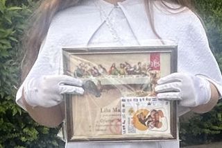 Pierwsza Komunia Święca córki Iwony Węgrowskiej 