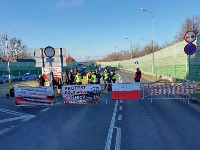 Protesty rolników w woj. lubelskim 13.12.2024