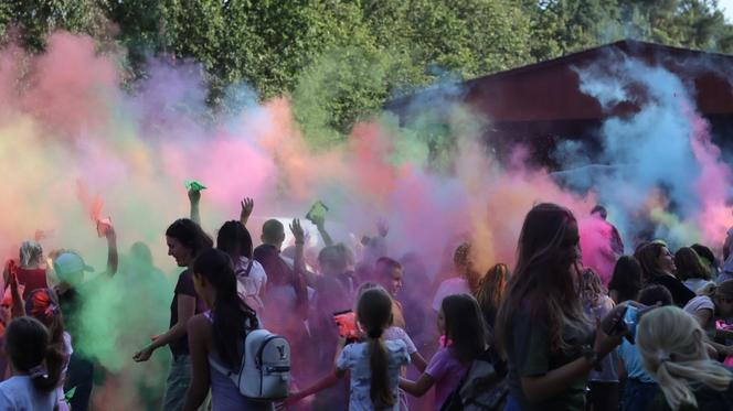 Zakończenie wakacji z Holi Święto Kolorów na Słonecznym Wrotkowie w Lublinie