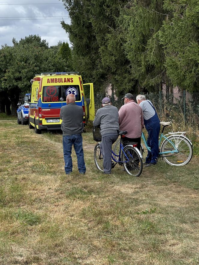Wypadek awionetki w Krzycku Wielkim