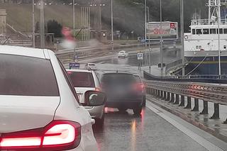 Opady deszczu w Szczecinie