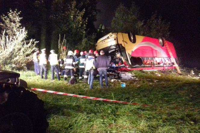 Wypadek w Leszczawie Dolnej: Zarzut dla kierowcy ukraińskiego autobusu
