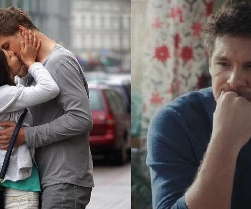 M jak miłość. Marcin (Mikołaj Roznerski), Kasia (Agnieszka Sienkiewicz)