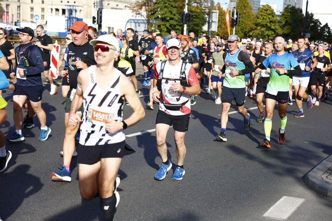 Uczestnicy 46. edycji Nationale-Nederlanden Maratonu Warszawskiego