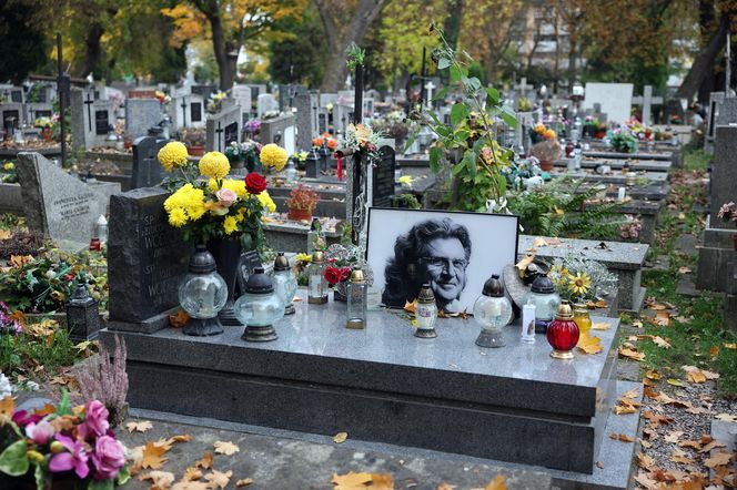 Tak wygląda grób Zbigniewa Wodeckiego