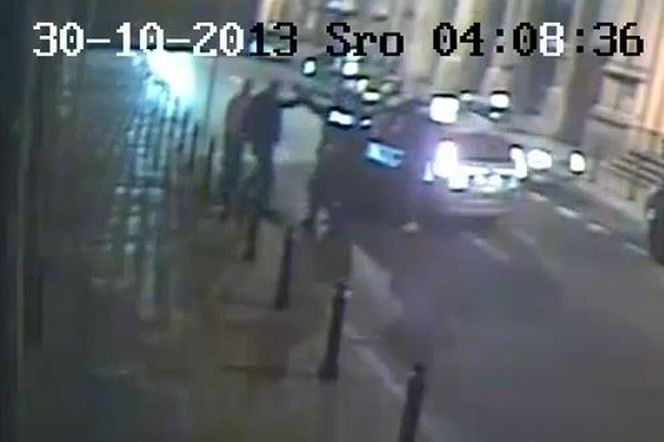 Wipler pobity przez policję