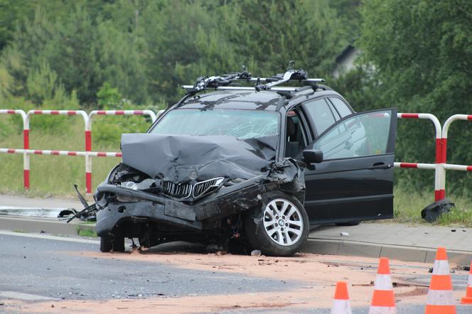 Wypadek koło Smardzowa