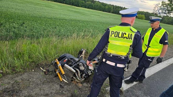 Tragiczny wypadek w Bieruniu. Nie żyje 32-letni motocyklista