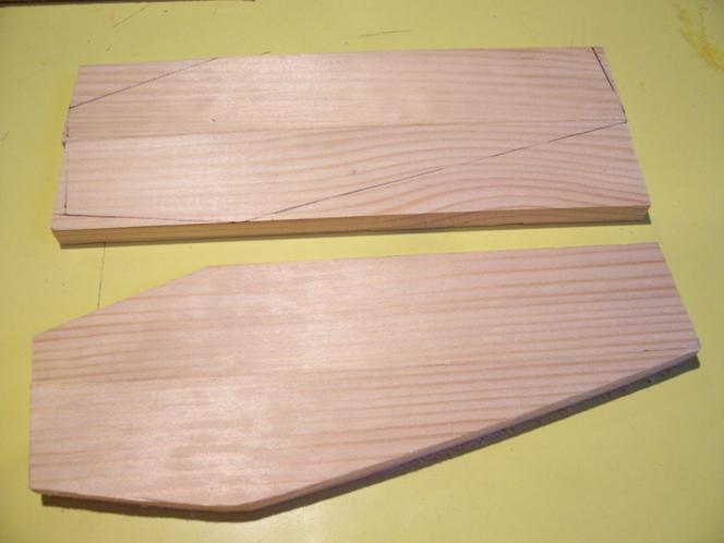 KROK III - Wycinanie w drewnie kształtu pudełka drewnianego
