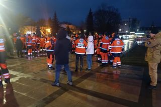 Marsz Milczenia „Stop Agresji” w Siedlcach.