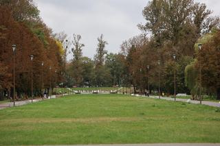 Początek jesieni w Parku Ludowym w Lublinie