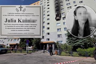 Tragiczny pożar wieżowca zabrał życie Julki. Ostatnie pożegnanie 14-latki