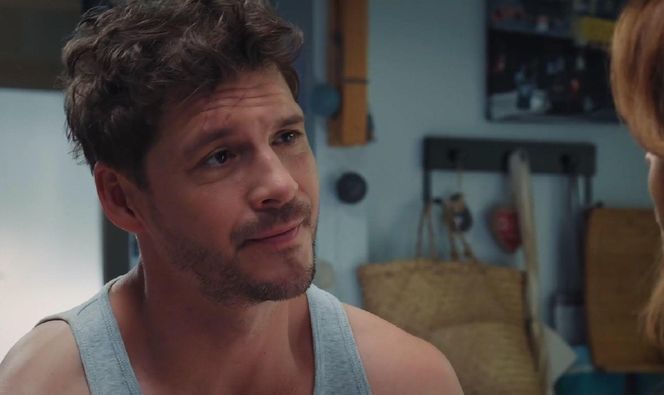 M jak miłość odc. 1879. Kama (Michalina Sosna), Marcin (Mikołaj Roznerski)