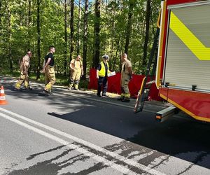 35-latek zginął na motocyklu. Tragiczny wypadek w Lipkach