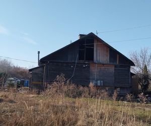 Pożar na osiedlu Bugaj w Starachowicach