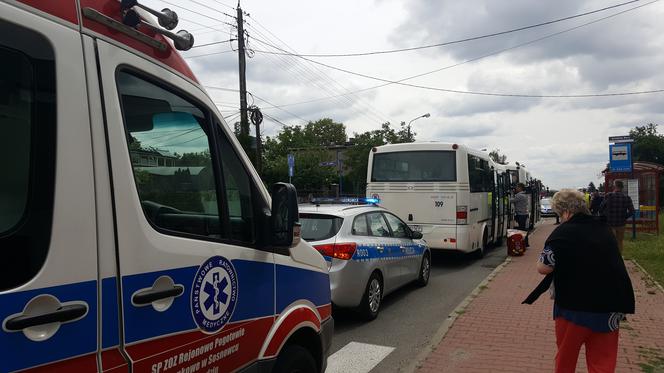 Poważny wypadek w Będzinie: Zderzyły się dwa autobusy miejskie, są ranni! [ZDJĘCIA]