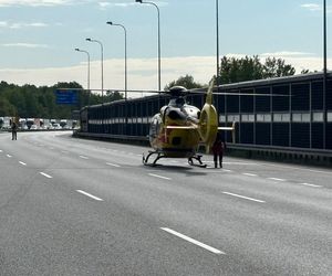 Śmiertelny wypadek na autostradzie A4 w Zabrzu. Droga jest zupełnie zablokowana