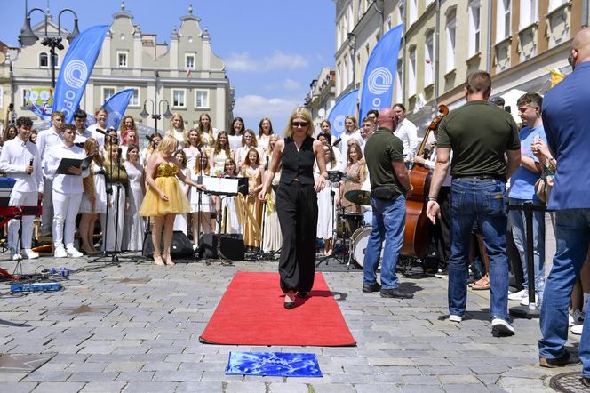W opolskiej Alei Gwiazd odsłonięto kolejne tablice.